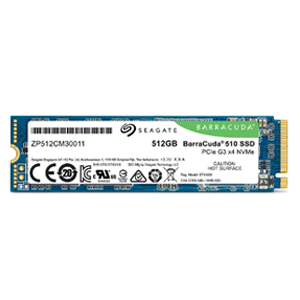 Seagate 512GB BARRACUDA 510 SSD M.2 NVME PCIE ZP512CM30041
