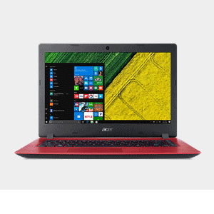 Acer Aspire 3 A314-32 (Black/Red//Blue) 14-in HD Intel Celeron N4100/4GB/500GB/Windows 10