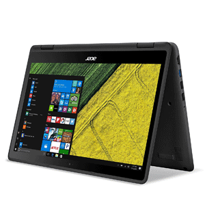 Acer Spin 5 SP513-51-31R8 13.3-in IPS Touch Core i3-7100U/4GB/256GB SSD/Windows 10 Convertible Laptop