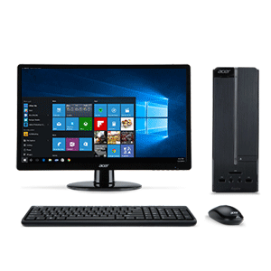 Acer Aspire XC-710 Intel Celeron G3900/4GB/500GB/Intel HD Graphics/Windows 10 w/ 18.5-inch Monitor