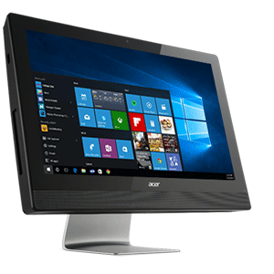 Acer Aspire Z3-715 23.8-in Non Touch Intel Core i3-6100T/4GB/1TB/Windows 10 All in One Desktop