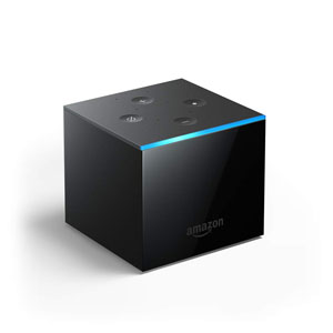 Amazon Fire TV Cube hands-free with Alexa built in, 4K Ultra HD