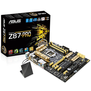 Asus Z87-Pro Perfect one-stop system optimization and enhanced Wi-Fi control on Intel Z87