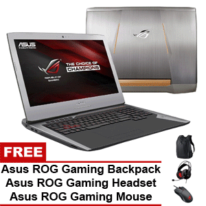 ASUS ROG G752VM-GC018T 17.3-in FHD Intel Core i7-6700HQ/16GB/128GB+1TB/6GB NVIDIA GeForce GTX 1060/Win 10
