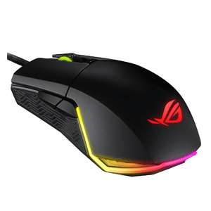 Asus ROG Pugio Aura RGB USB Wired Optical Ergonomic Ambidextrous Gaming Mouse