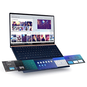 Asus ZenBook 15 UX534FTC-A7611T 15.6in FHD w/ ScreenPad 2.0 i7-10510U/16GB/1TB SSD/4GB GTX1650/Win10