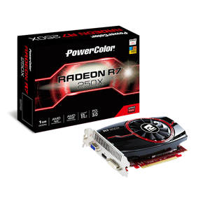 PowerColor Radeon R7 250X 1GB GDDR5 (AXR7 250X 1GBD5-HE)