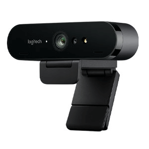 Logitech Brio Ultra HD Pro Webcam  4K webcam with HDR and Windows Hello support