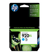 HP CD972AA #920XL Cyan Ink Cartridge