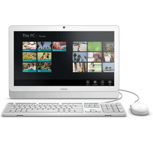 Dell Inspiron 3052 (White) 19.5-in HD Intel Celeron N3150/2GB/500GB/Win 10 Non-touch All in One Desktop