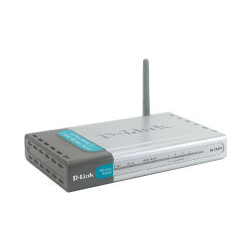 D-Link DI-724P+ Wireless Broadband Router with PrintServer