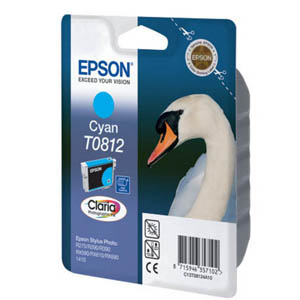 Epson T0812 Cyan Ink Cartridge