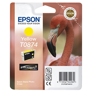 Epson T0874 Yellow Ink Cartridge