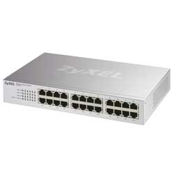Zyxel ES-124P 24-port Desktop Ethernet Switch