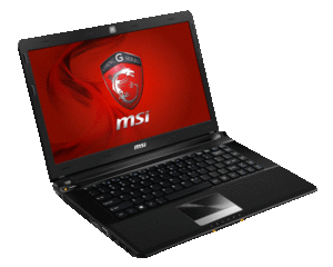 MSI GE40 20C- Dragon Eyes The latest 4th generation Intel® Core™ i7-4702MQ 2.2Ghz Processor