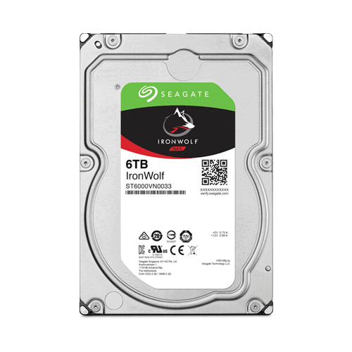Seagate ST6000VN006 IronWolf 6TB 256MB 5400RPM (NAS) Hard Drive