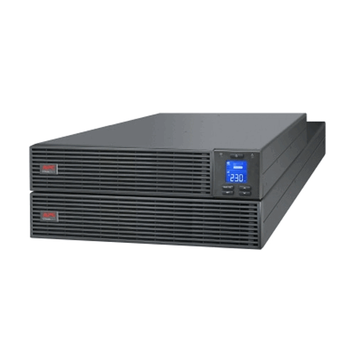 APC Easy UPS On-Line | 6kVA/6kW | Rackmount 4U | 230V | Hard wire 3-wire(1P+N+E) outlet | Card Slot | LCD | W/O rail kit
