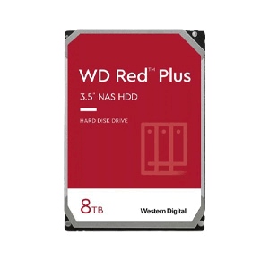 Western Digital 8TB RED PLUS SATAIII NAS WD80EFZZ 3.5inch Hard Drive