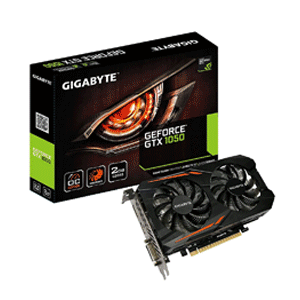 Gigabyte Geforce GTX 1050 2GB GDDR5 128 Bit PCI-E Graphic Card (GV-N1050OC-2GD)