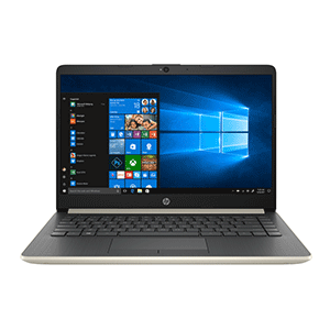HP NoteBook 14s-dk0121AU/Pale Gold 14-in HD Ryzen 3 3200U/4GB/256GB/Radeon Vega 3/Win10