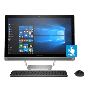 HP Pavilion 24-B201D 23.8-in FHD Touch Intel Core i3-7100T/4GB/1TB/Windows 10 All in One Desktop