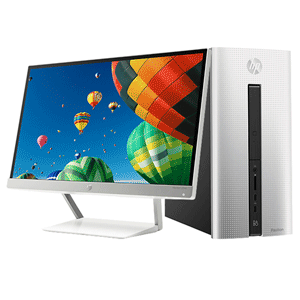 HP Pavilion 550-165D Intel Core i3-6100/4GB/1TB/Intel HD Graphics/Win 10 Desktop w/ 21.5-inch Monitor