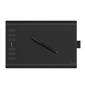 Huion New 1060 Plus Graphic Drawing Tablet with Built-in 8GB MicroSD Card and 12 Express Keys