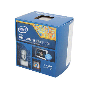 Intel Core i5-4570 Processor  (6MB Cache, 3.2GHz up to 3.6GHz) LGA1150 Socket