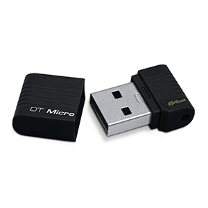 Kingston 64GB DDTMCK/64GB Micro USB Data Traveller Flash Drive