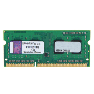 Kingston 2GB DDR3 PC12800 1600 (KVR16S11/2) SODIMM Laptop Memory