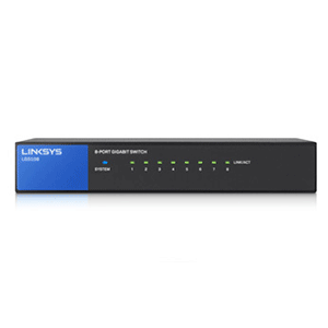 Linksys LGS108-AP 8-port Desktop Gigabit Switch