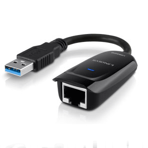 Linksys USB3GIG USB Ethernet Adapter Gigabit USB 3.0