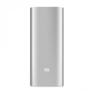 Xiaomi Mi Powebank 16000 mAh Dual USB ports, premium LI-IO battery cells encased in a sleek aluminium case