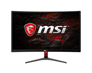 MSI Full HD FreeSync Gaming Monitor 24-in Curved non-Glare 1ms LED Wide Screen (Optix G24C)