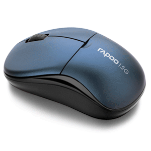Rapoo 1090P Wireless Optical Mouse Blue/Red/Gray