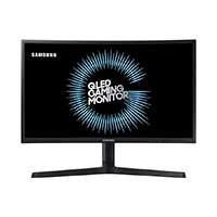Samsung 27-in Curved Gaming monitor with the fast and smooth gameplay CFG73 ( LC27RG50FQEXXP)