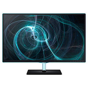 Samsung Simple LED 23.6-inch monitor with Black w/ Blue ToC Finish