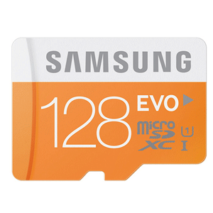 Samsung MicroSDXC 128GB EVO (MB-MP128DA/AM) Memory Card with Adapter