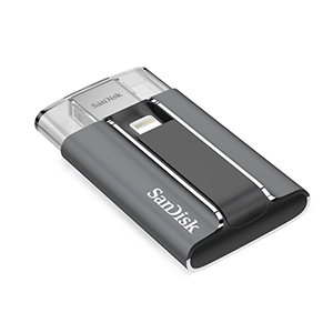 Sandisk SDIX-128G-P57 IXPAND 128GB on-the-go flash drive for Apple devices