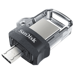 Sandisk Ultra Dual Drive M3.0 USB3.0, MICRO-USB CONNECTOR 64GB (SDDD3-064G-G46)