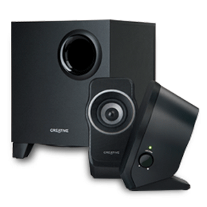 Creative SBS A320 - A compact and affordable 2.1 speaker system with a subwoofer which is ideal for your desk