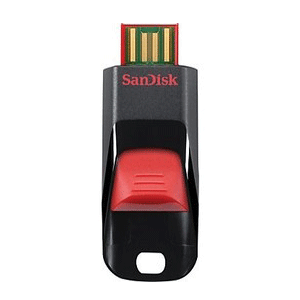 SanDisk 32GB Cruzer Edge Black-Red USB Flash Drive SDCZ51E-032G-B35