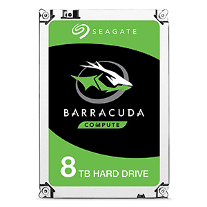 Seagate Barracuda Internal Hard Drive 8TB SATA 6Gb/s 256MB Cache 3.5-Inch (ST8000DM004)