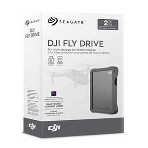 Seagate 2TB DJI Fly Drive Portable Drive for Drone Footage (STGH2000400)
