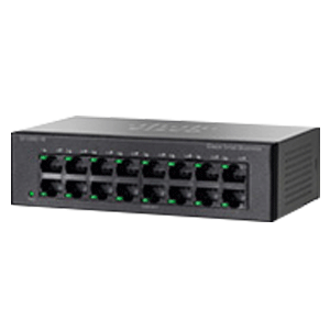 Cisco SF90D-16 16port 10/100  Unmanaged Desktop Switch