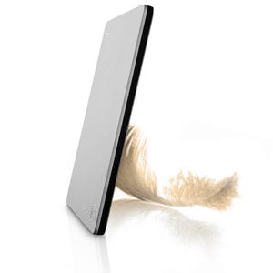 Seagate STCF500300 500GB Slim Portable Drive for Mac (Titanium Silver)