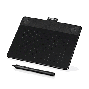 Wacom Intuos Comic CTH490 (Black) Small Tablet 6.0 x 3.7 inch Active Area