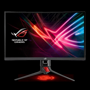 Asus ROG Swift XG27VQ, 27-In., FHD Curved, 144Hz, Extreme Low Motion Blur, Adaptive-Sync Gaming Monitor