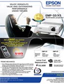 EPSON EMP-S5 / X5 Multimedia Projector PROMO!! 