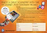 Enjoy a Great Soundtrip with the HP LaserJet iPod GIVEAWAY Promo